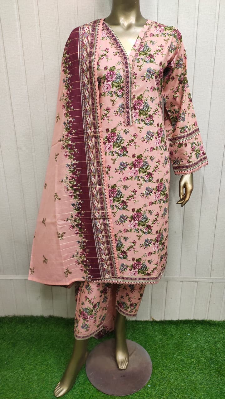 Bin Saeed | Printed Lawn |  3PC