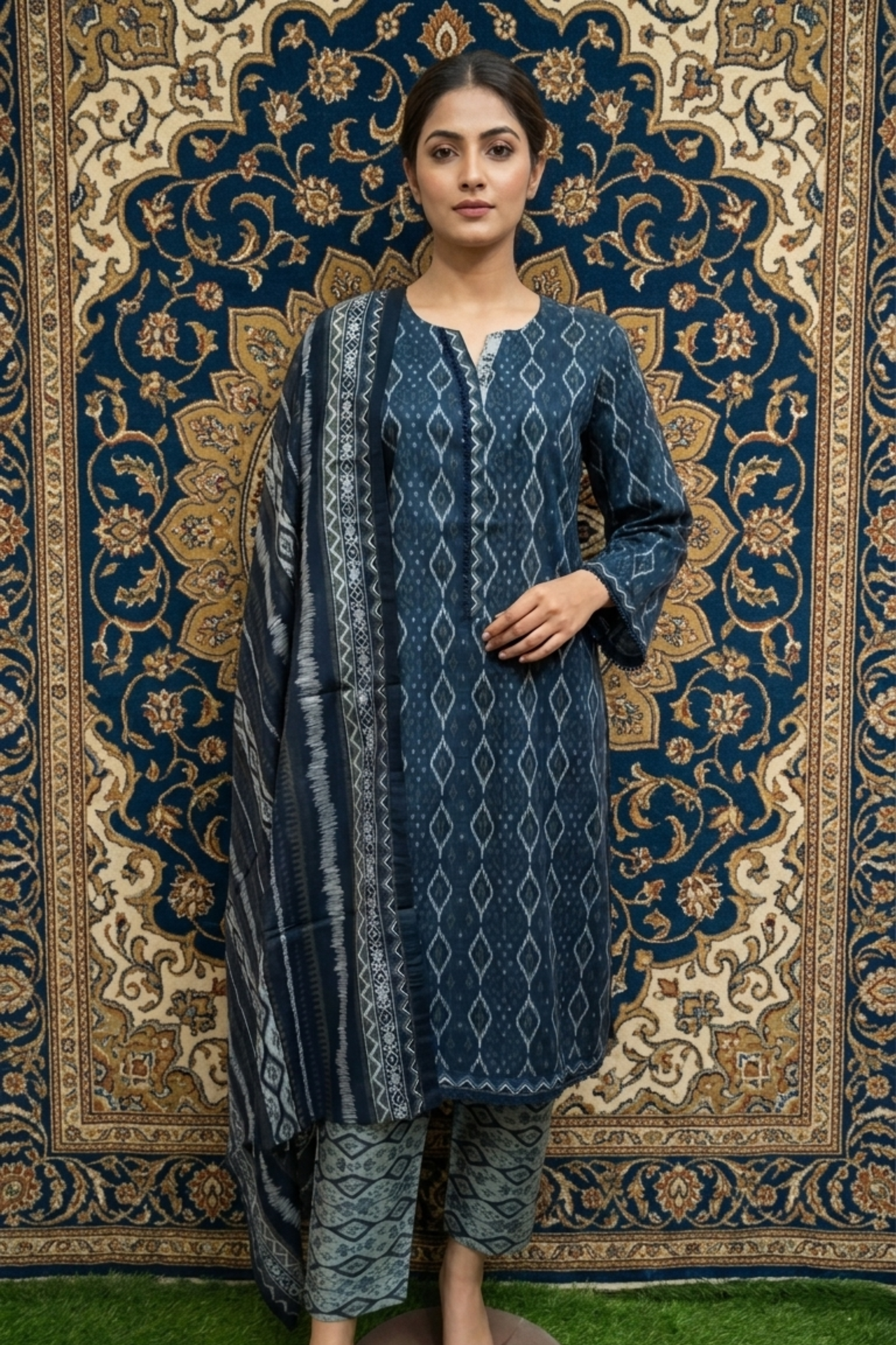 Bin Saeed Digital Printed Lawn 3PC