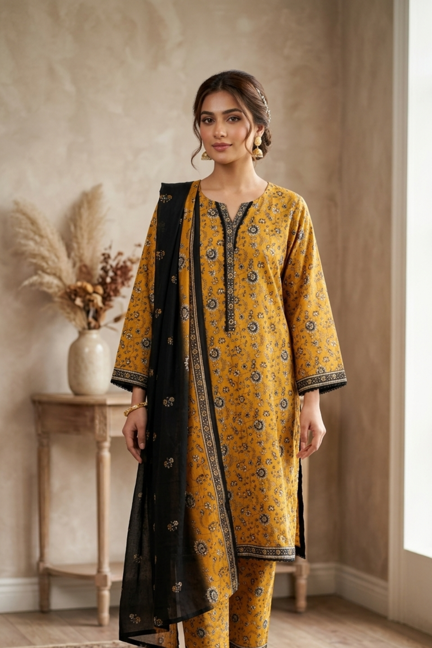 Bin Saeed Digital Printed Lawn 3PC