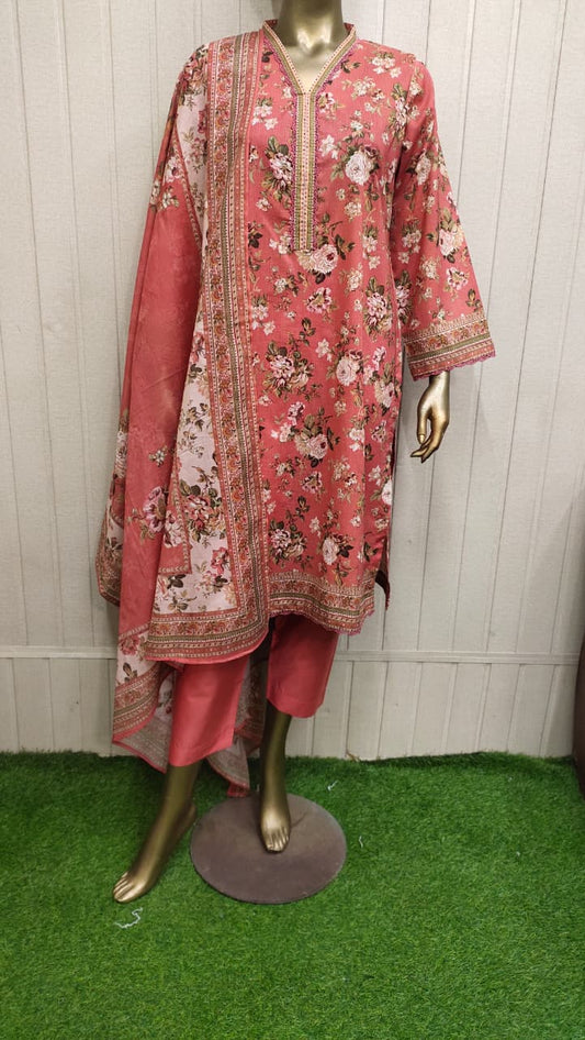 Bin Saeed Digital Printed Lawn 3PC