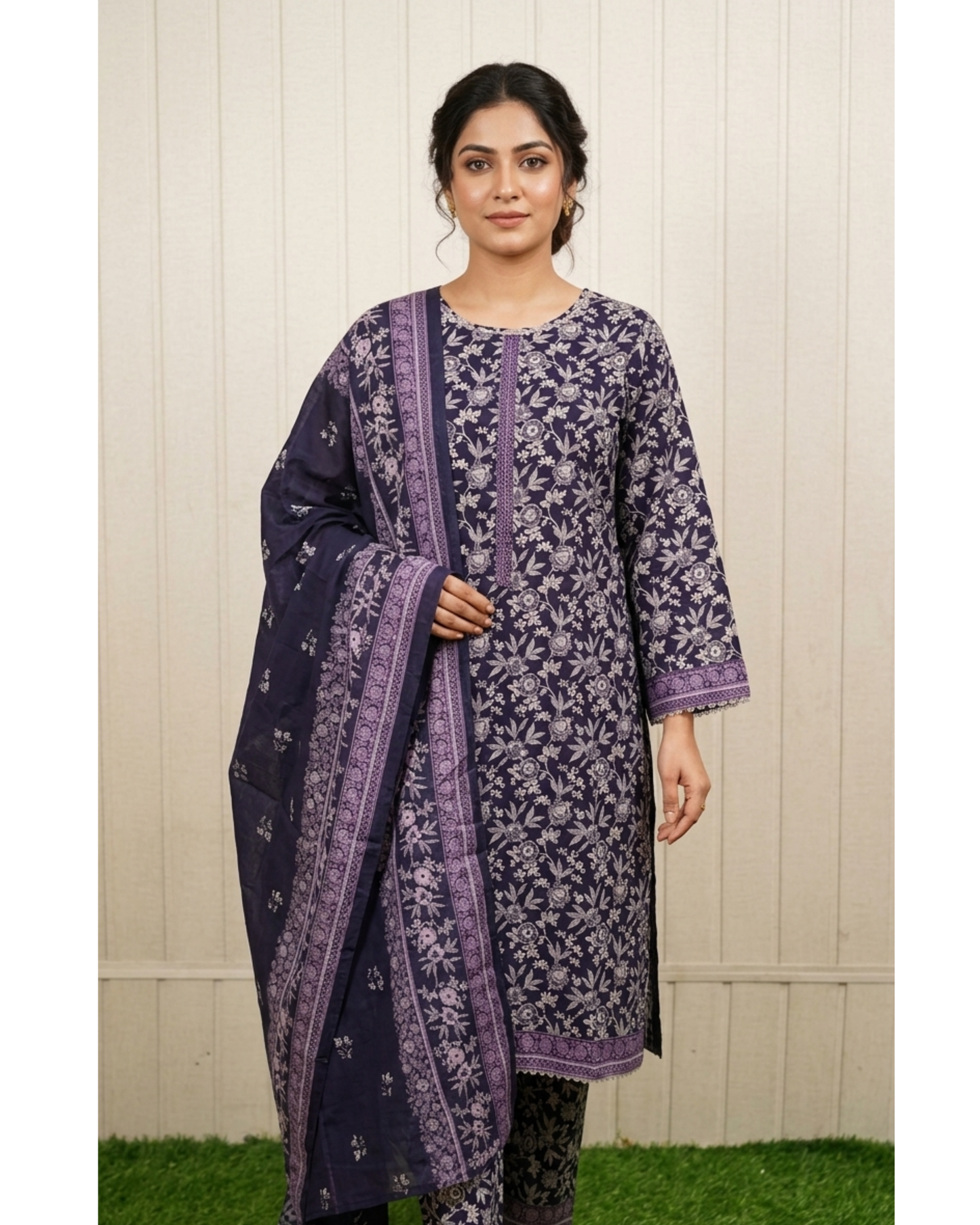 Bin Saeed Digital Printed Lawn 3PC