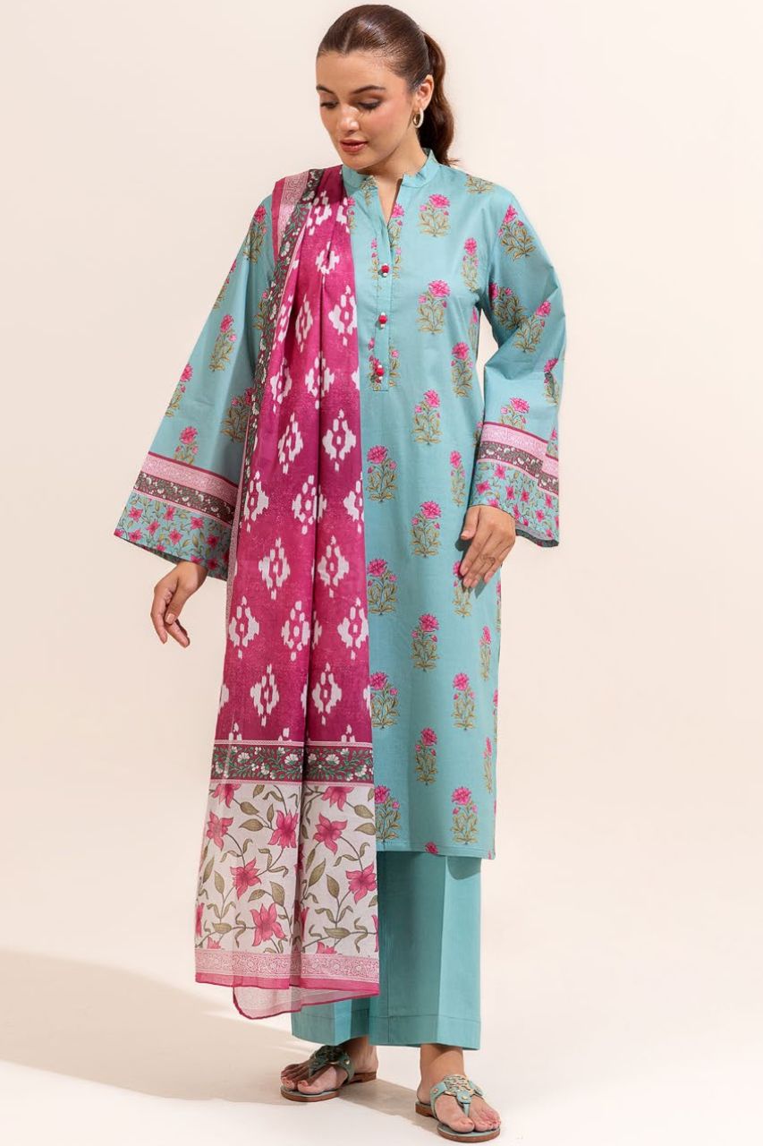 Beechtree Stitch Printed Lawn 3PC