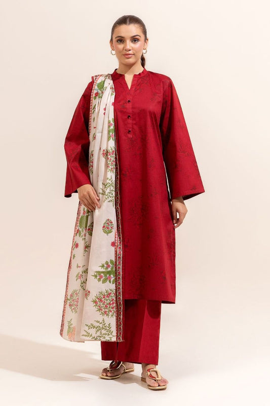 Beechtree Stitch Printed Lawn 3PC