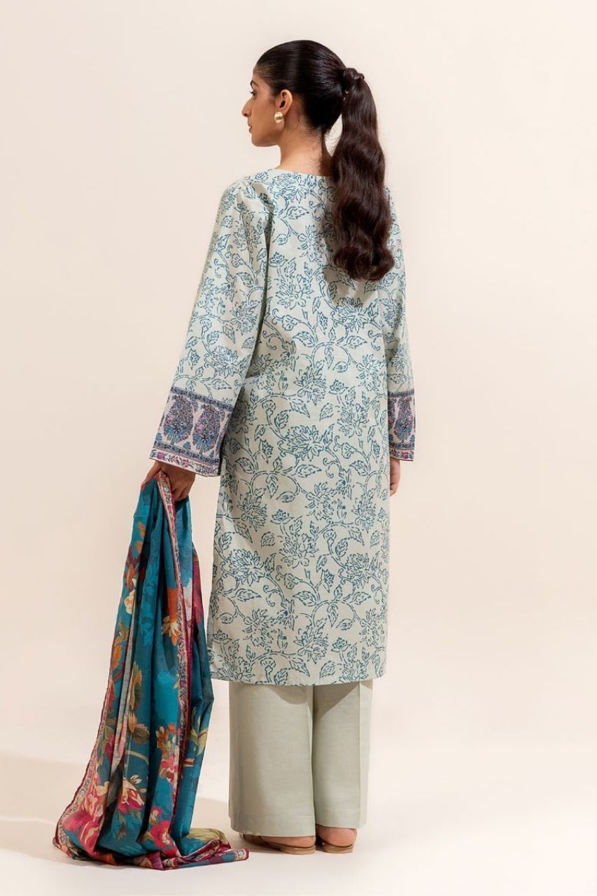Beechtree Stitch Printed Lawn 3PC