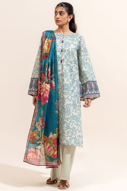 Beechtree Stitch Printed Lawn 3PC