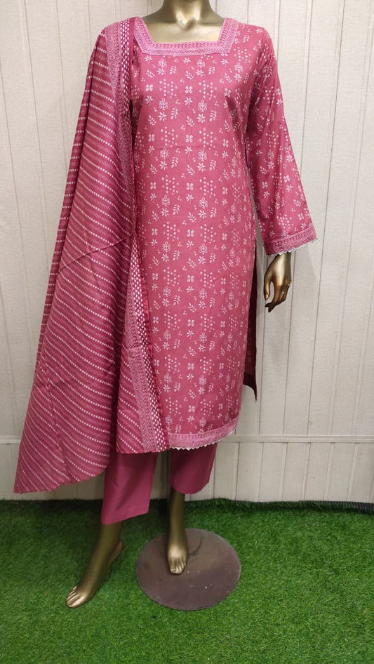 Bin Saeed Digital Printed Lawn 3PC