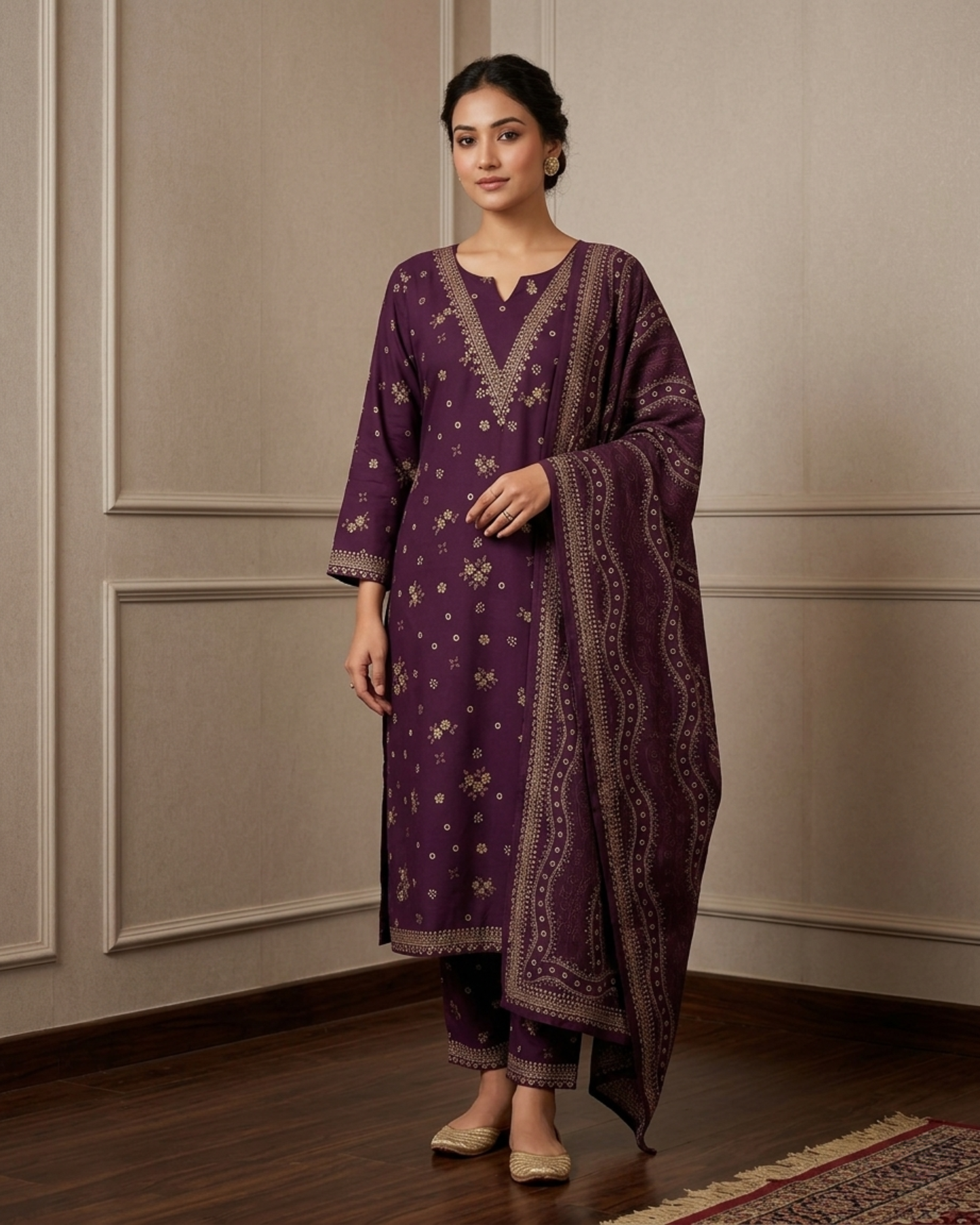 Bin Saeed Digital Printed Lawn 3PC
