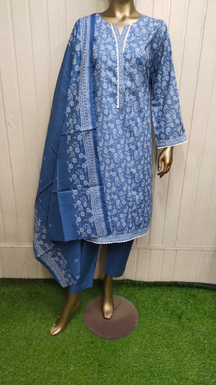 Bin Saeed Digital Printed Lawn 3PC
