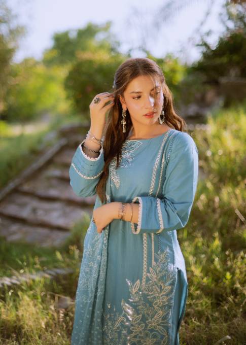 Elsa Emb Lawn-3PC