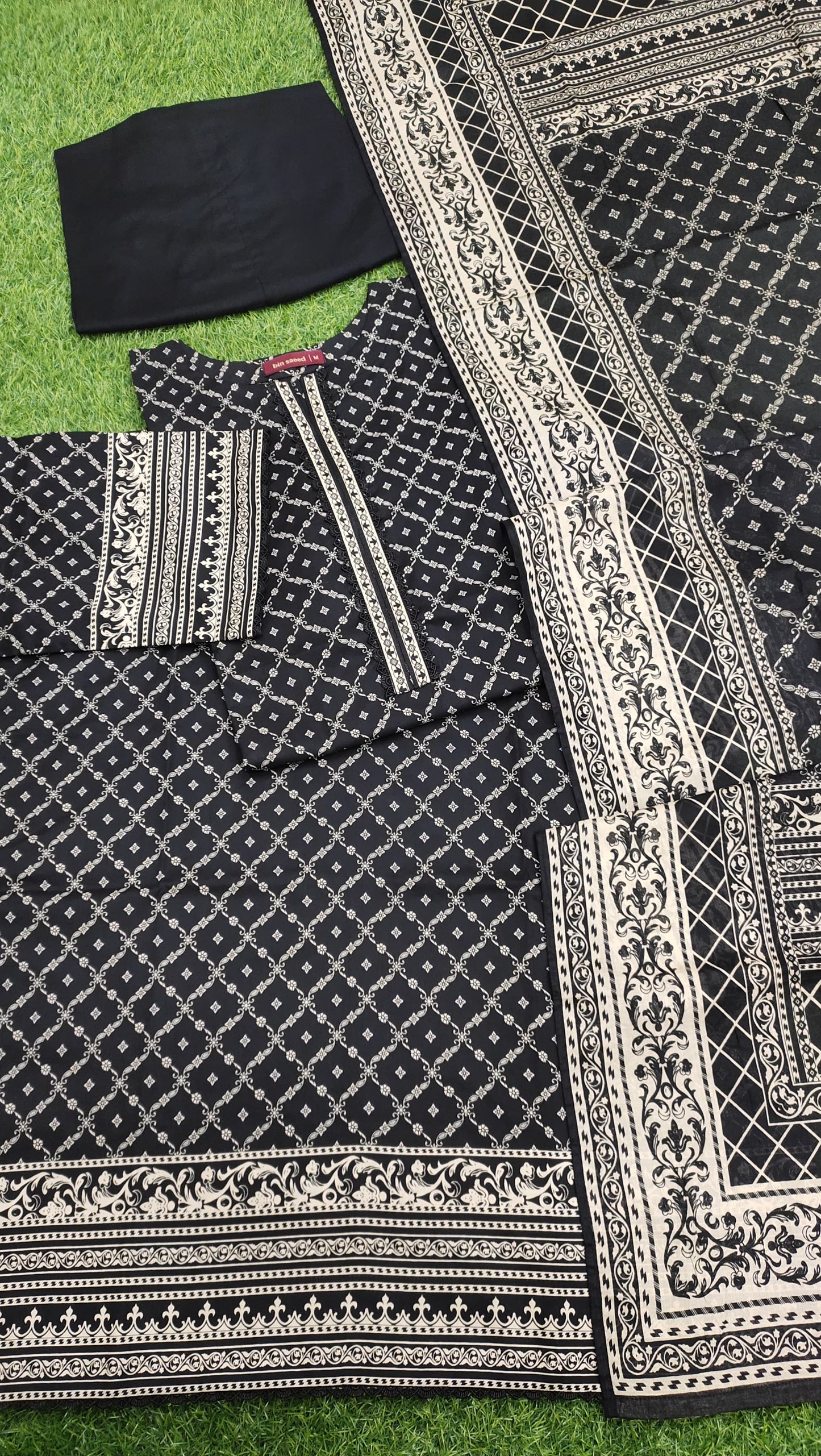 Bin Saeed Digital Printed Lawn 3PC