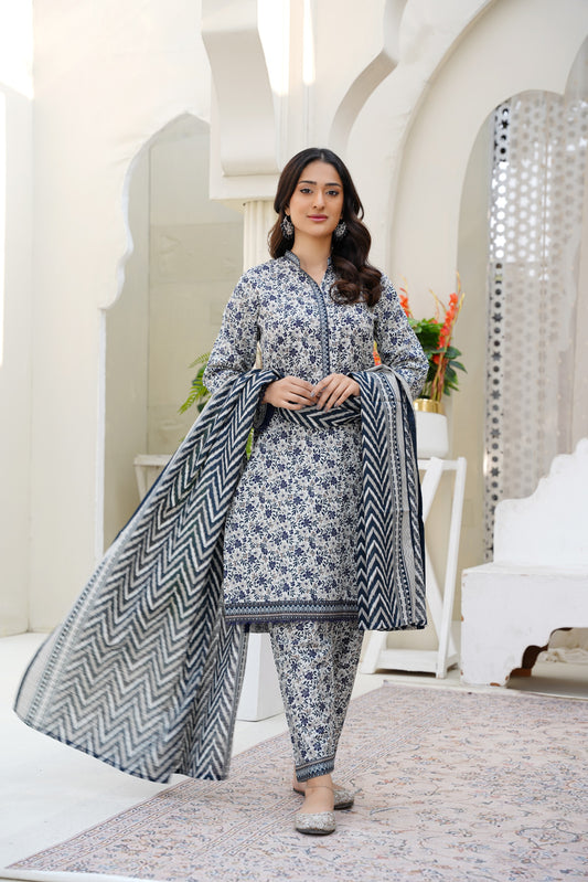 Bin Saeed | Printed | Khaddar | 3PC