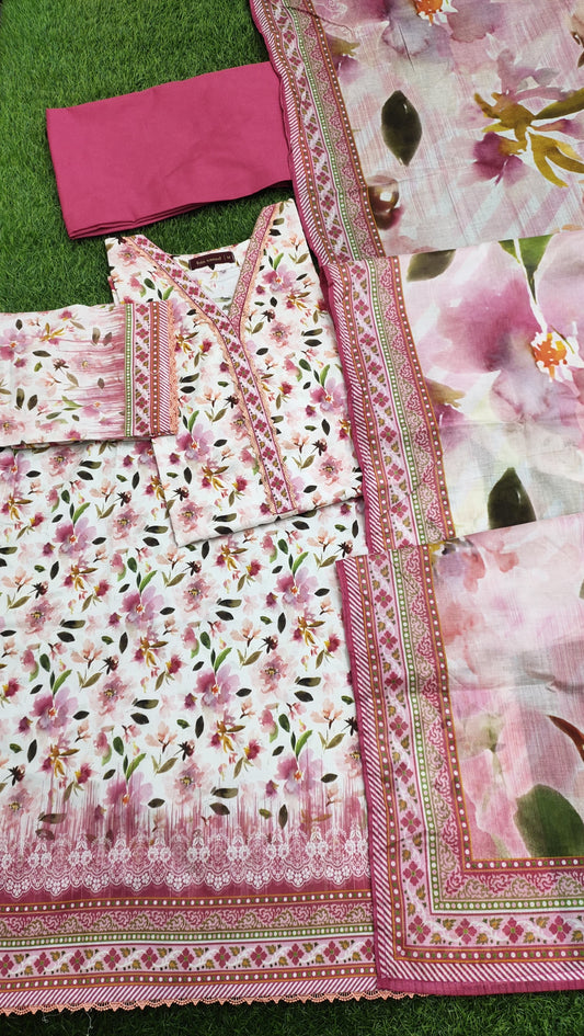 Bin Saeed Digital Printed Lawn 3PC