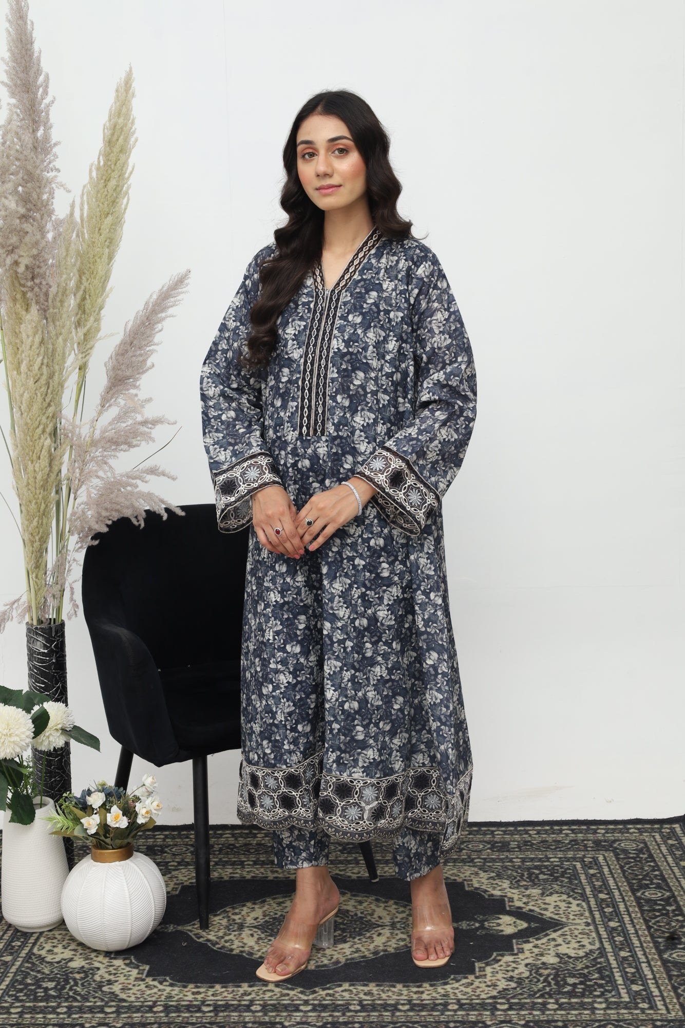 Embroidered | Frocks | Khaddar