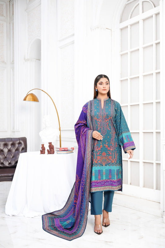 Printed | Khaddar | 3PC