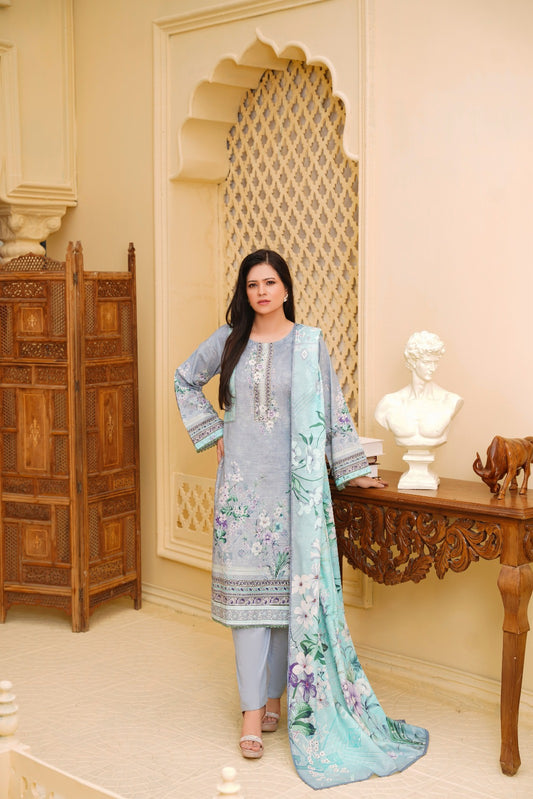 Printed | Khaddar | 3PC