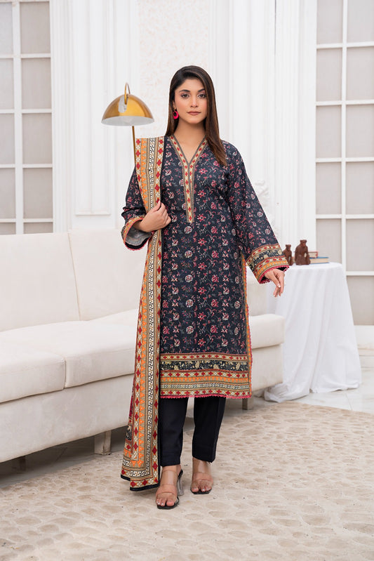 Printed | Khaddar | 3PC