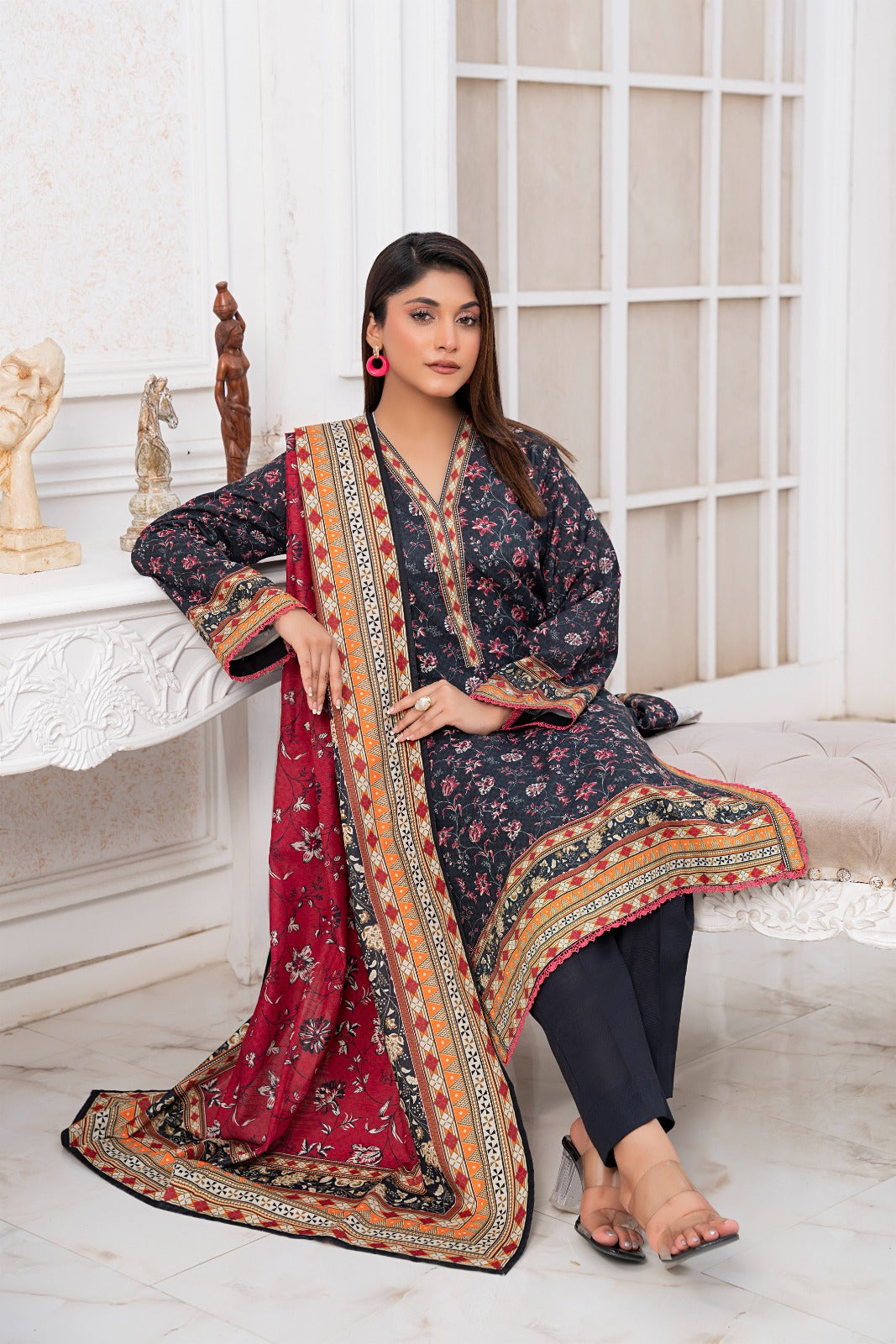 Printed | Khaddar | 3PC