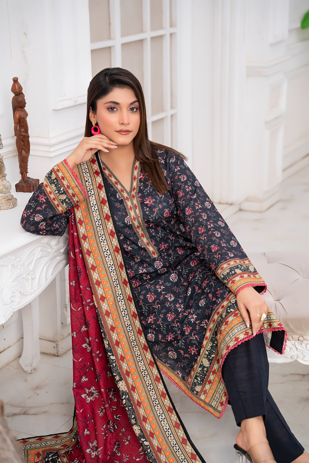 Printed | Khaddar | 3PC