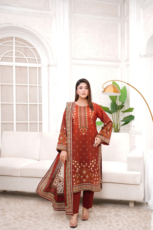 Printed | Khaddar | 3PC
