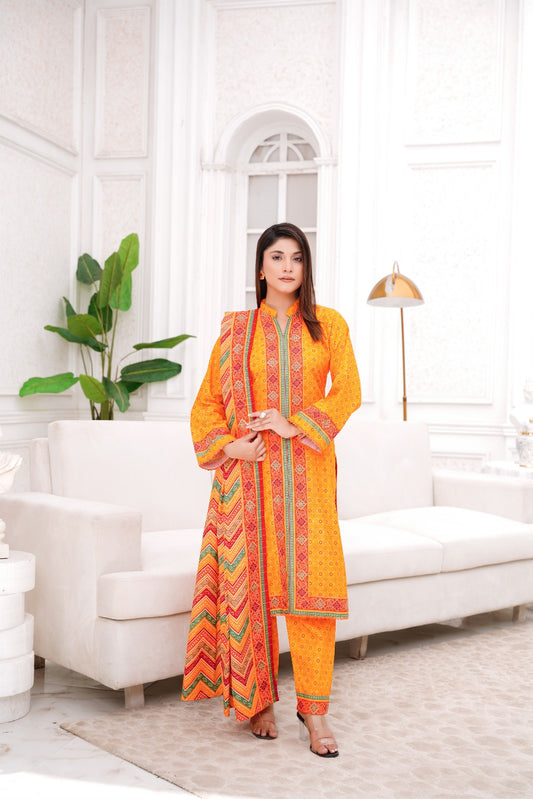 Printed | Khaddar | 3PC