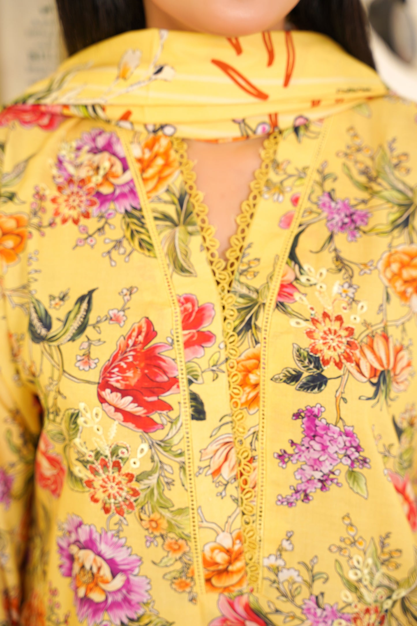 Embroidered Linen 3PC