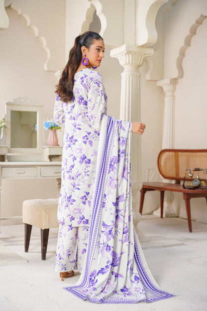 Mirari | Embroidered | Linen-3PC