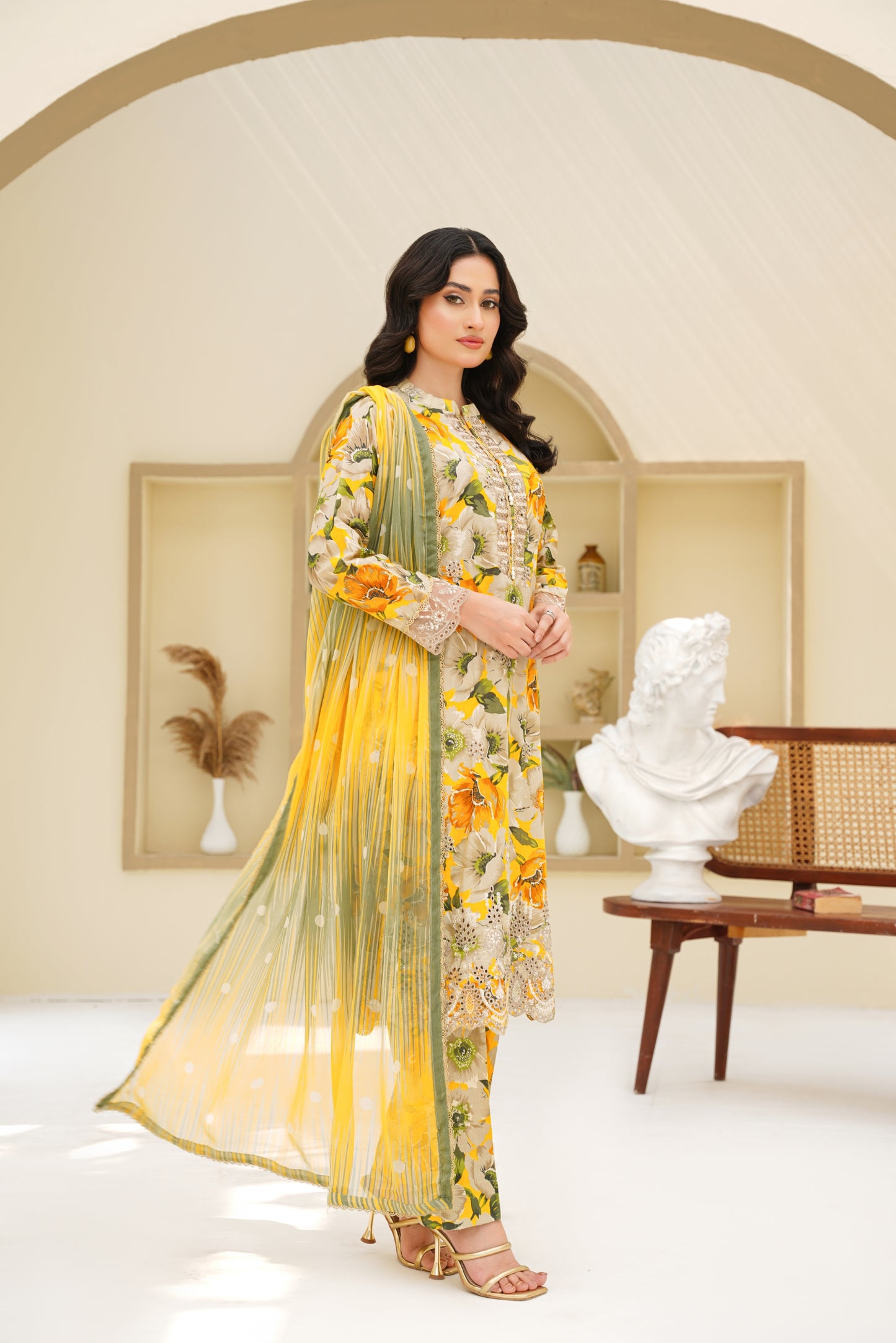Embroidered Lawn 3PC
