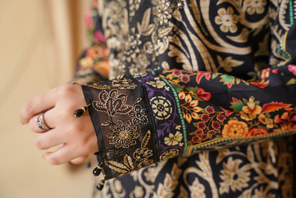 Mirari | Embroidered | Linen-3PC