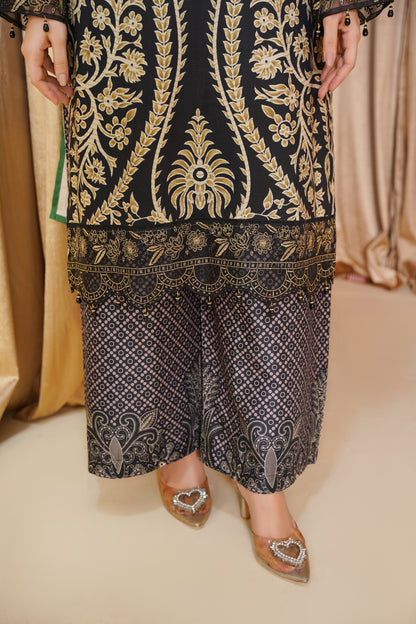Mirari | Embroidered | Linen-3PC