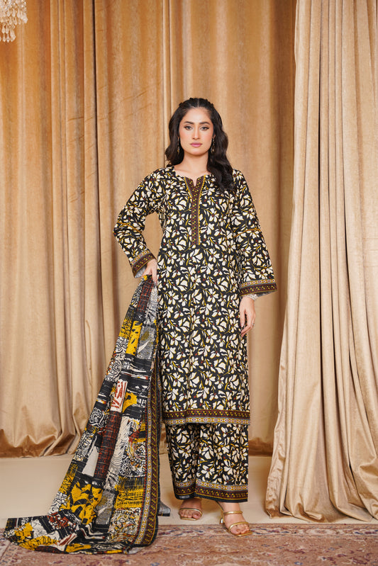 Printed | Khaddar | 3PC