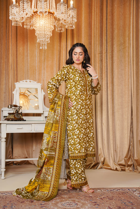Printed | Khaddar | 3PC