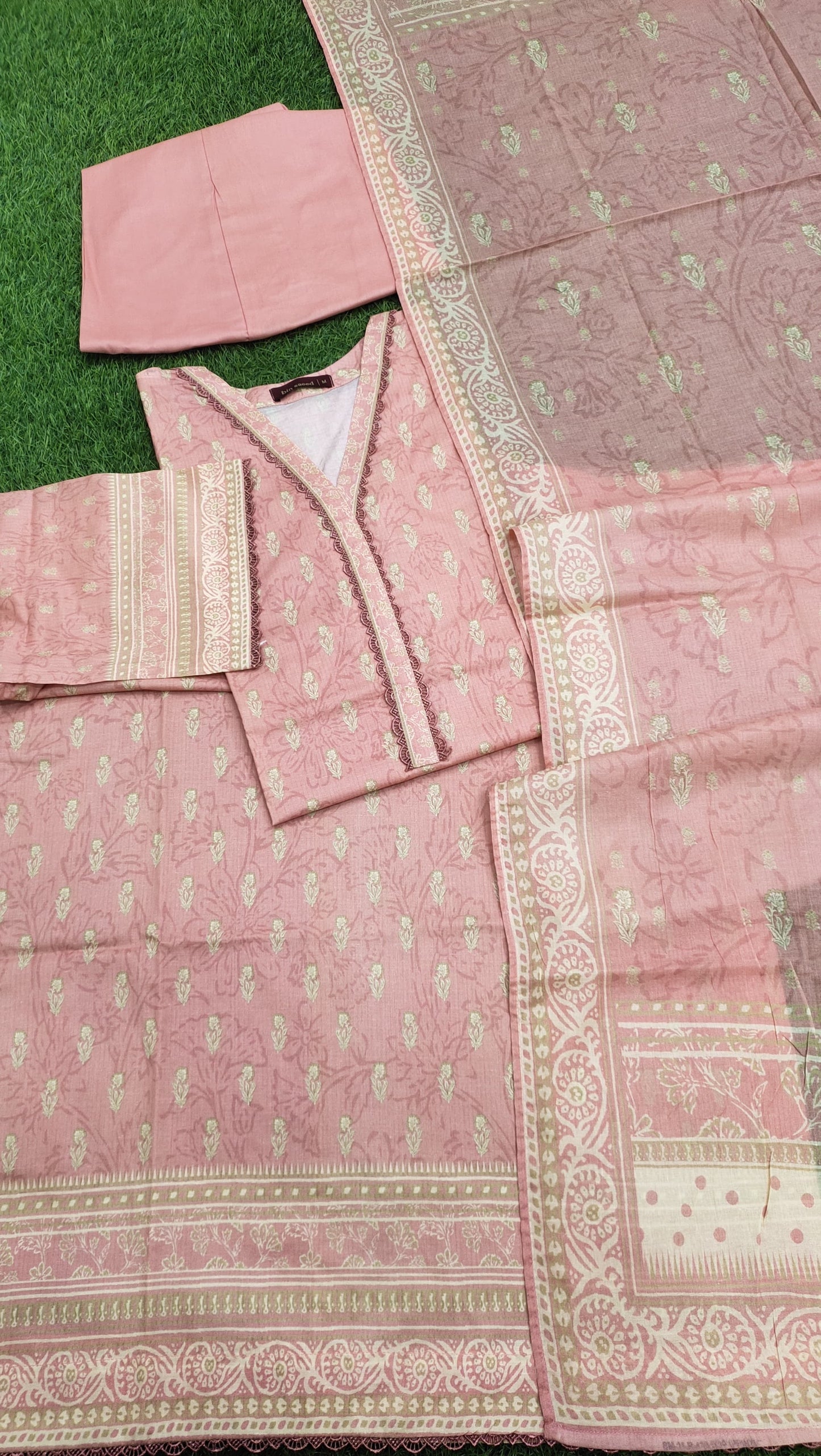 Bin Saeed Digital Printed Lawn 3PC