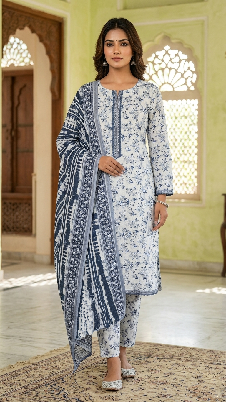 Bin Saeed Digital Printed Lawn 3PC