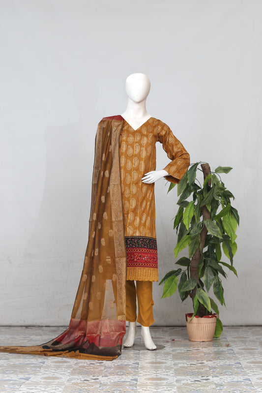 Satrangi | Embroidered 3PC
