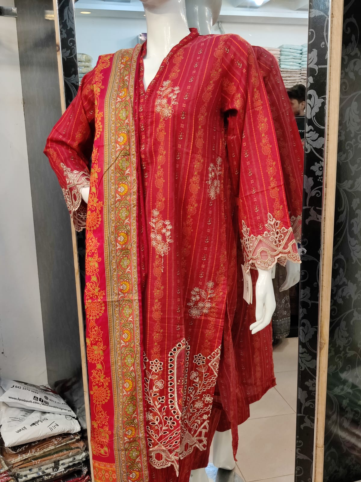 BS Dhaga Kari Lawn-3PC