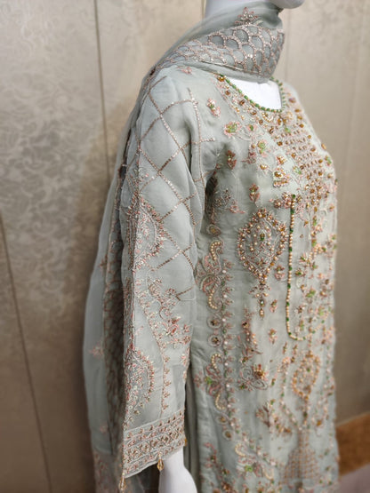 Areej Luxury Organza AA80-3PC