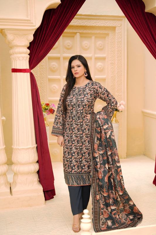 Printed | Khaddar | 3PC