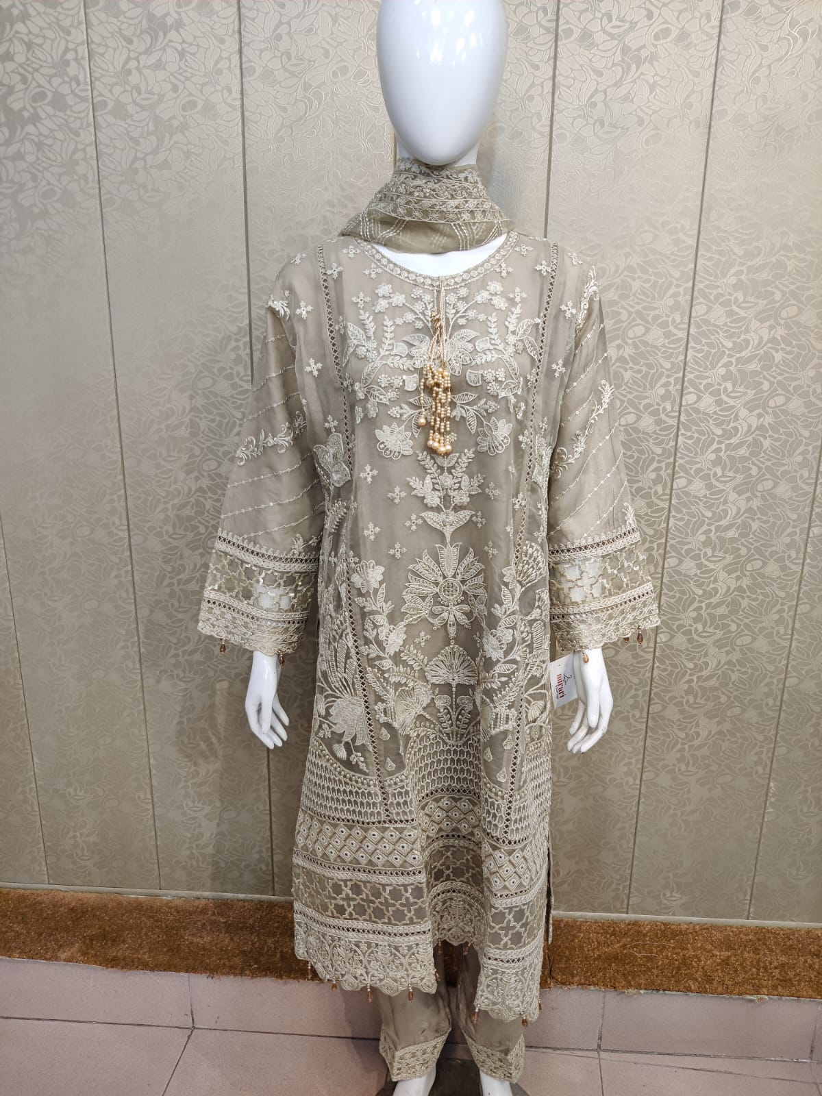 Areej Luxury Organza AA78-3PC