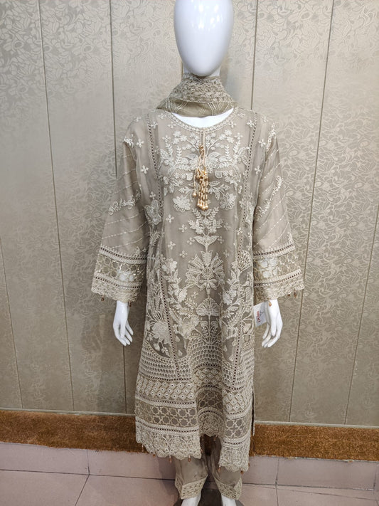 Areej Luxury Organza AA78-3PC