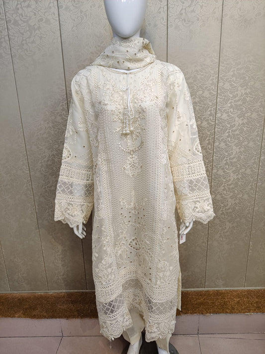 Areej Luxury Organza AA75-3PC