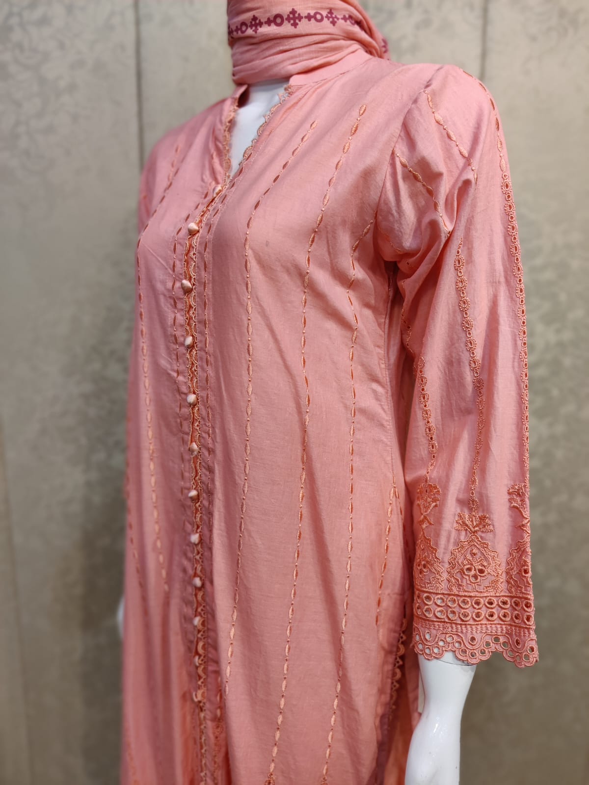 Mirari 3-Piece All over Chikenkari Embroidered Lawn Collection