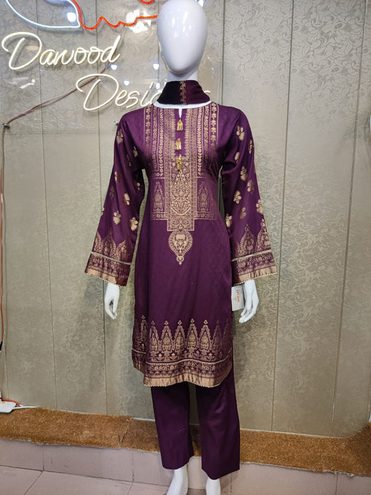 Z Jacquard Lawn-3PC