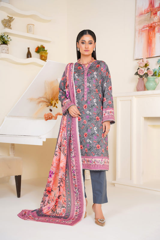 Printed Lawn 3PC