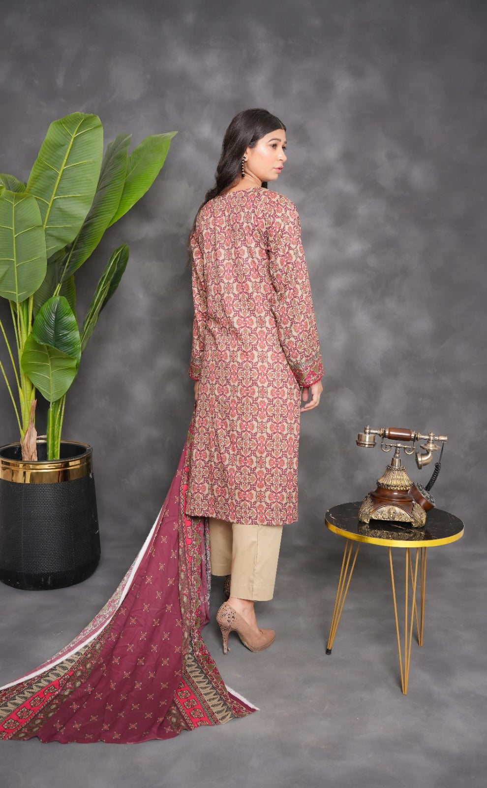 Printed Lawn 3PC