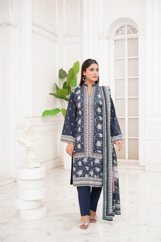 Printed | Khaddar | 3PC