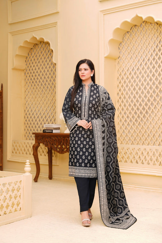 Printed | Khaddar | 3PC
