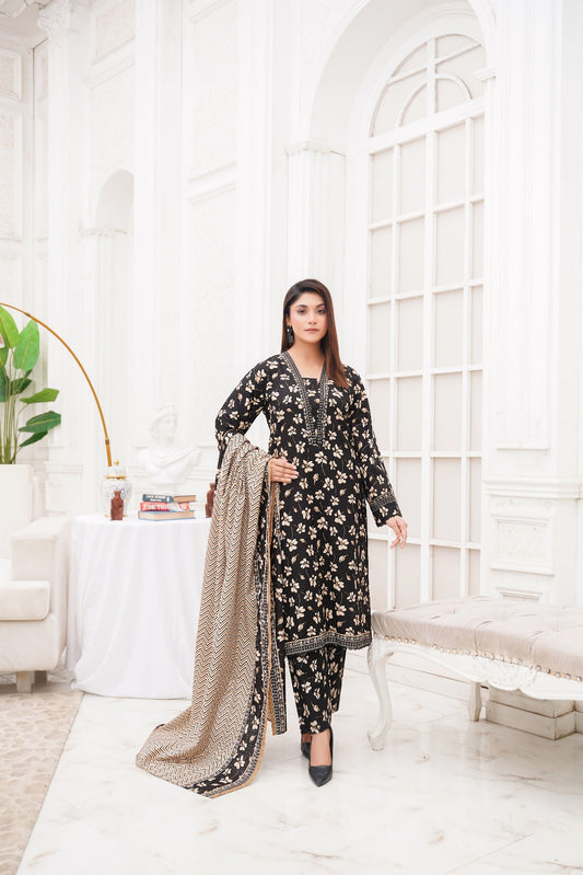 Printed | Khaddar | 3PC