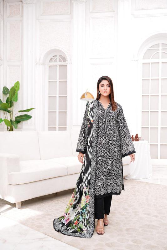 Printed | Khaddar | 3PC