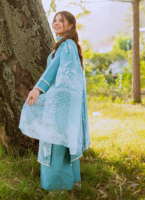 Elsa Emb Lawn-3PC